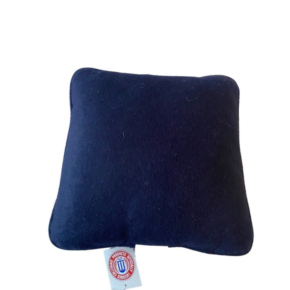 Air Force Academy Colorado Springs Pillow Wool Embroidered Oarsman NEW 12"x12" - Picture 3 of 7